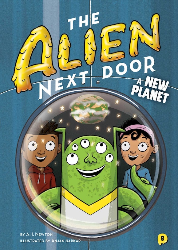 Front cover_The Alien Next Door 8: A New Planet