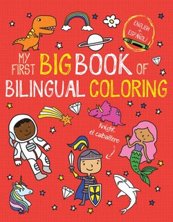 Front cover_My First Big Book Of Bilingual Coloring: Spanish