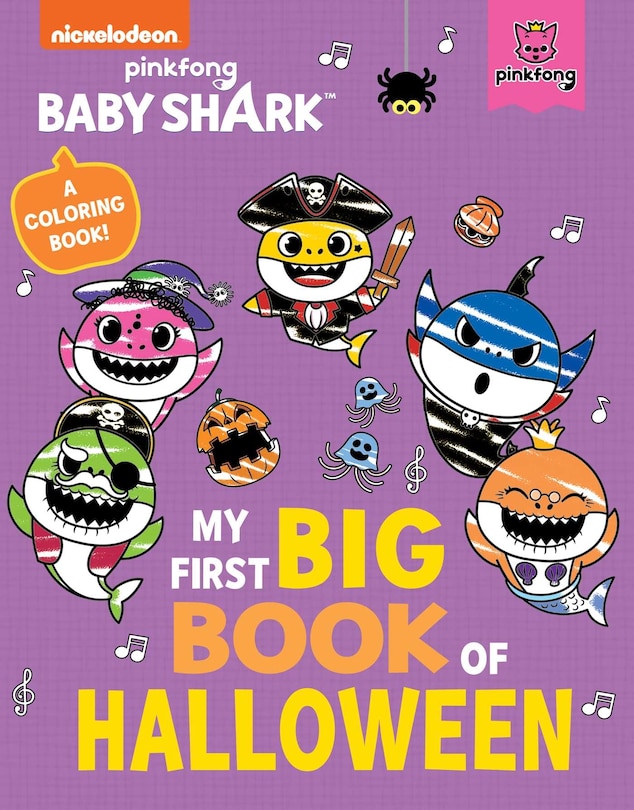 Front cover_Baby Shark: My First Big Book Of Halloween