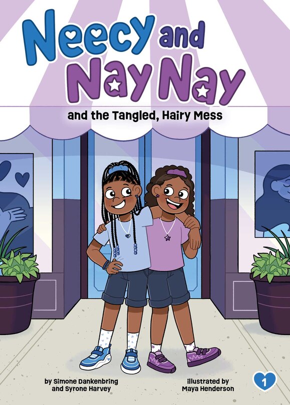 Couverture_Neecy and Nay Nay and the Tangled, Hairy Mess (Neecy and Nay Nay #1) (A Little Bee Books Chapter Book Series)