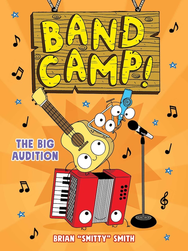 Couverture_Band Camp! 4: The Big Audition (Band Camp! #4)(A Little Bee Graphic Novel Series for Kids)