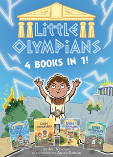 Couverture_Little Olympians: 4 books in 1! (A Chapter Book Series about Little Greek Gods)