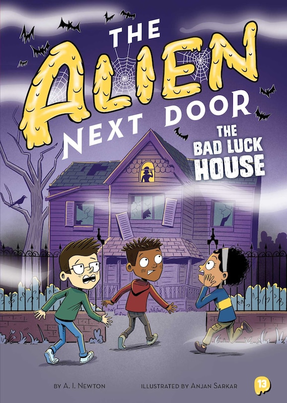 Couverture_The Alien Next Door 13: The Bad Luck House