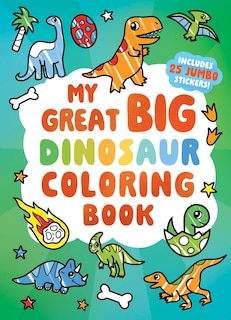 Couverture_My Great Big Dinosaur Coloring Book