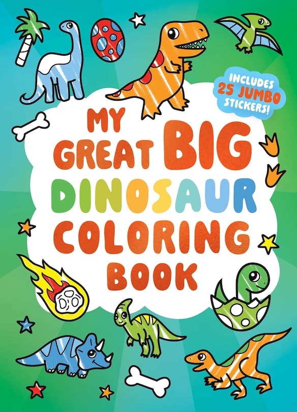 Couverture_My Great Big Dinosaur Coloring Book