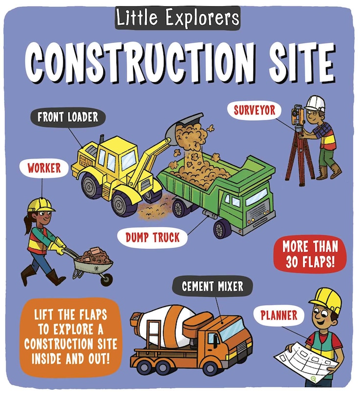 Front cover_Little Explorers: Construction Site