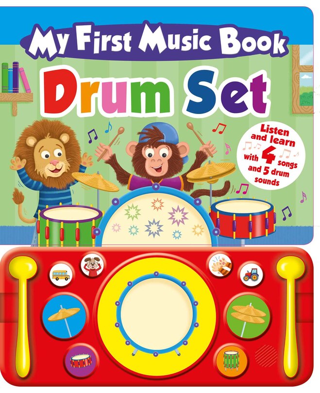 Front cover_My First Music Book: Drum Set
