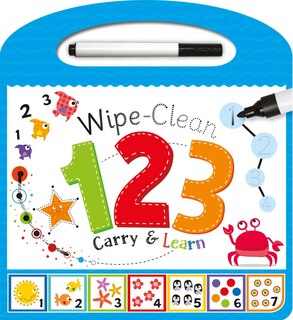 Front cover_Wipe Clean Carry & Learn: 123