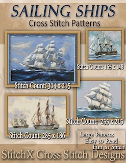 Sailing Ships Cross Stitch Patterns