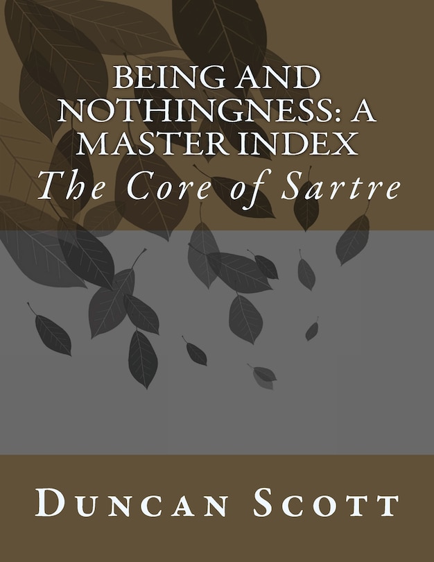 Front cover_Being and Nothingness
