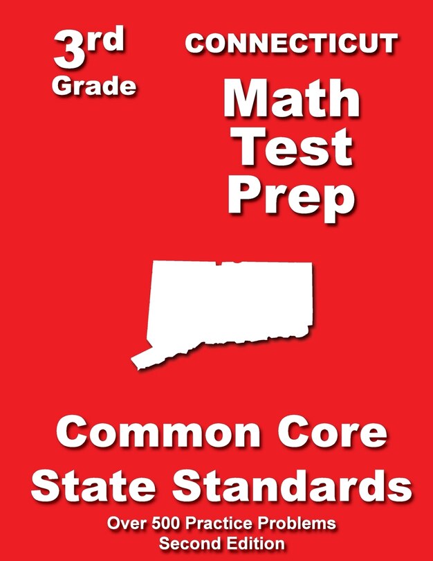 Front cover_Connecticut 3rd Grade Math Test Prep
