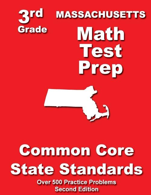 Couverture_Massachusetts 3rd Grade Math Test Prep