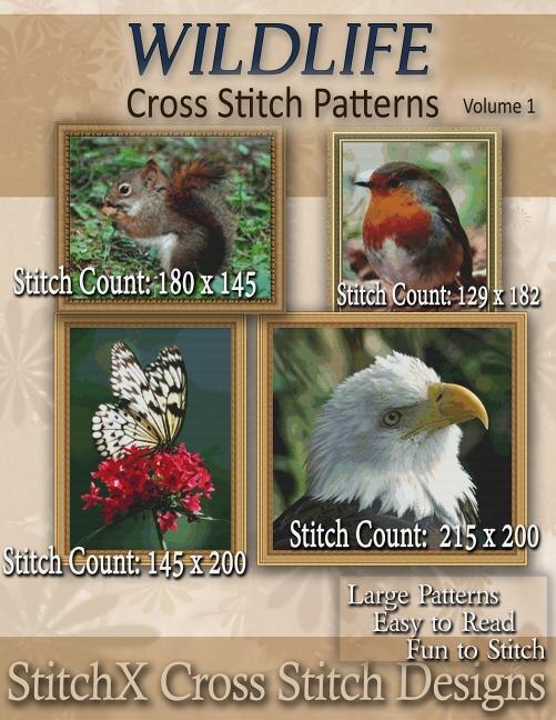 Couverture_Wildlife Cross Stitch Patterns