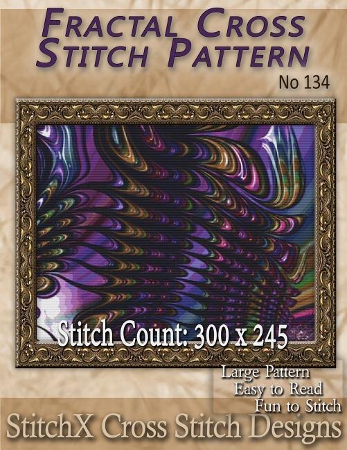 Front cover_Fractal Cross Stitch Pattern - No. 134