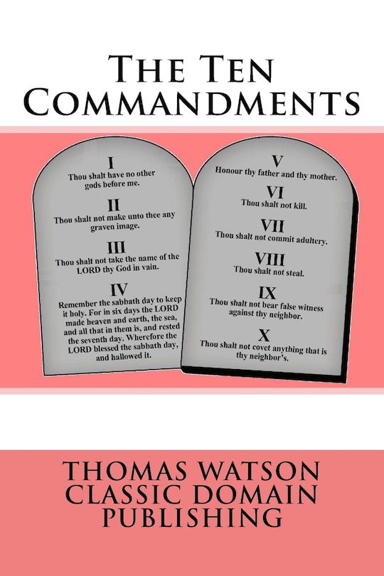 Front cover_The Ten Commandments