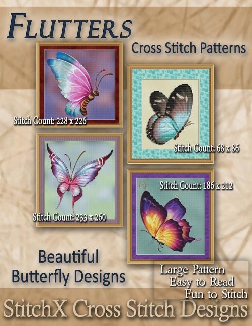 Couverture_Flutters Cross Stitch Patterns