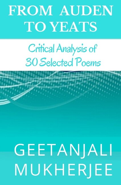 Front cover_From Auden To Yeats