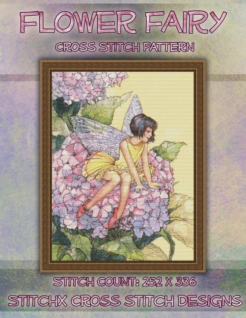 Front cover_Flower Fairy Cross Stitch Pattern