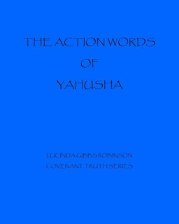 Front cover_The Action Words of Yahushua