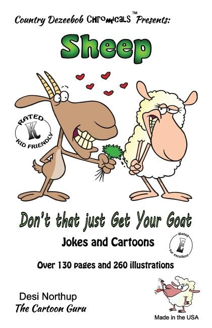 Front cover_Sheep -- Don't That Just Get Your Goat ? -- Jokes and Cartoons