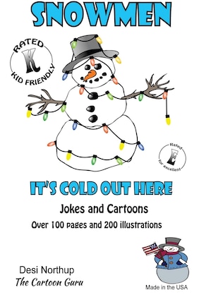 Snowman -- Jokes and Cartoons: in Black + White