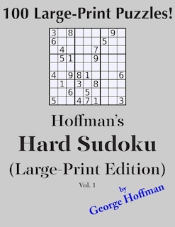 Couverture_Hoffman's Hard Sudoku (Large Print Edition)