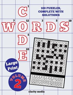 Couverture_Large Print Code Words Volume 2