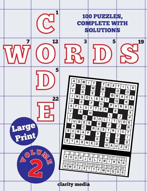 Couverture_Large Print Code Words Volume 2