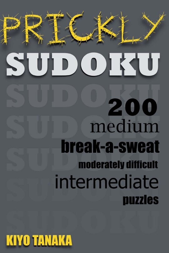 Couverture_Prickly Sudoku