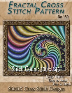 Front cover_Fractal Cross Stitch Pattern No. 150