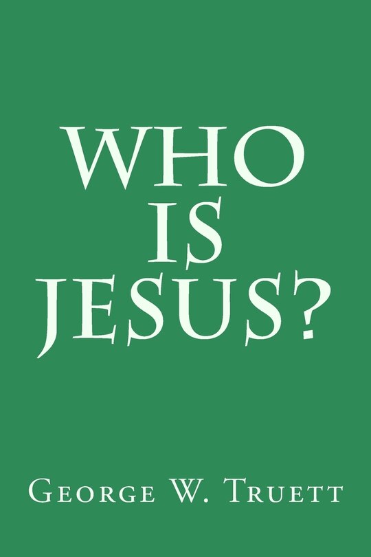 Front cover_Who is Jesus?