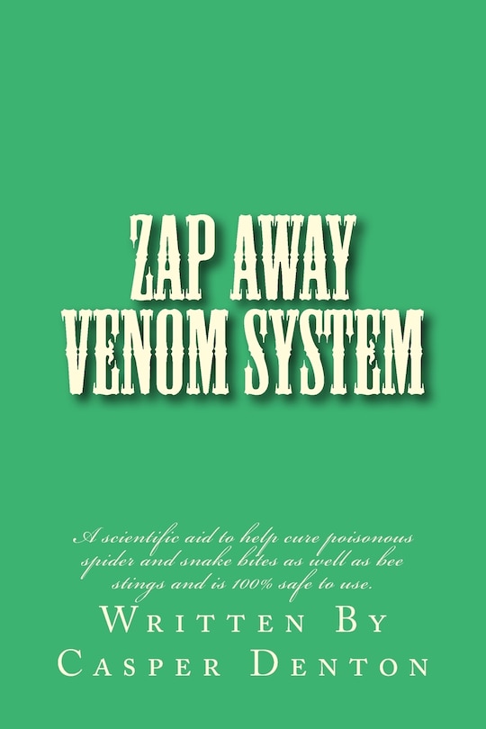 Couverture_Zap Away Venom System