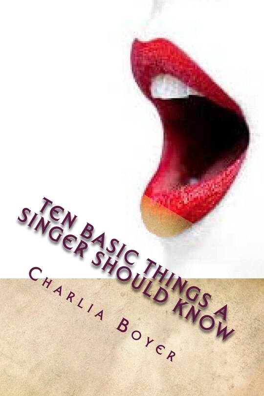 Couverture_Ten Basic Things A Singer Should Know