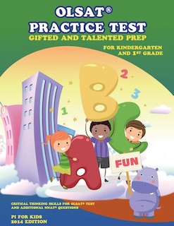 Couverture_OLSAT(R) PRACTICE TEST Gifted and Talented Prep for Kindergarten and 1st Grade