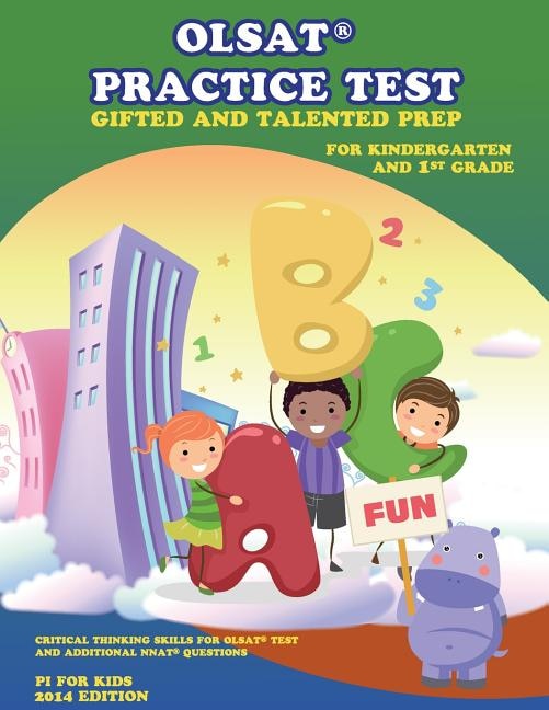 Couverture_OLSAT(R) PRACTICE TEST Gifted and Talented Prep for Kindergarten and 1st Grade