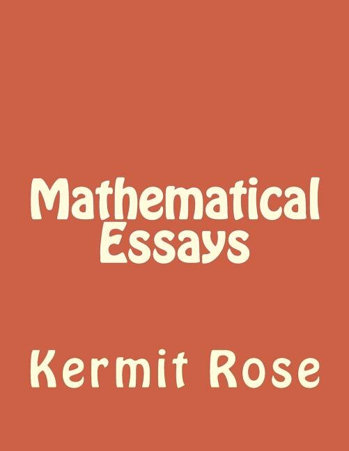 Front cover_Mathematical Essays