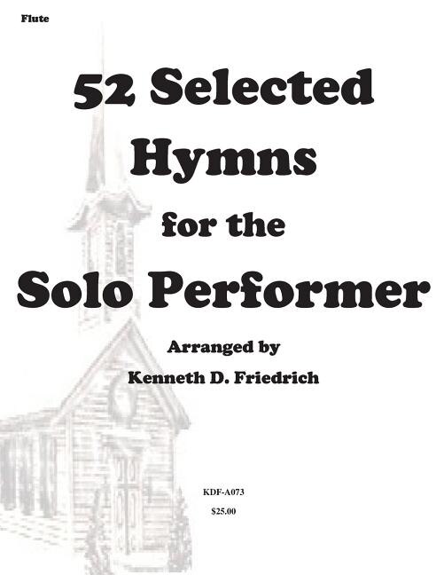 Couverture_52 Selected Hymns for the Solo Performer-flute version