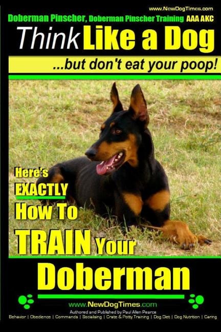 Front cover_Doberman Pinscher, Doberman Pinscher Training AAA AKC