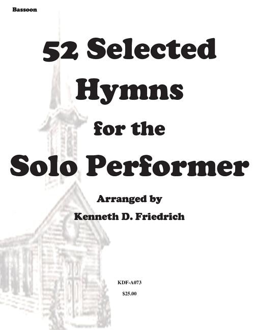 Couverture_52 Selected Hymns for the Solo Performer-bassoon version