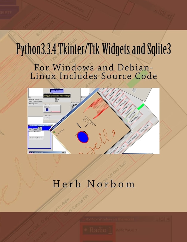 Couverture_Python3.3.4 Tkinter/Ttk Widgets and Sqlite3