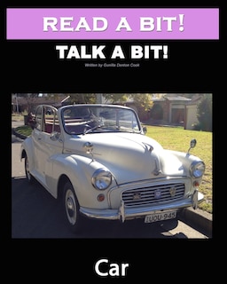 Front cover_Read a Bit! Talk a Bit! Car