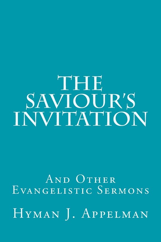 Couverture_The Saviour's Invitation