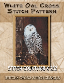Front cover_White Owl Cross Stitch Pattern