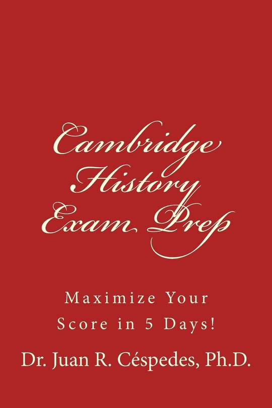 Front cover_Cambridge History Exam Prep