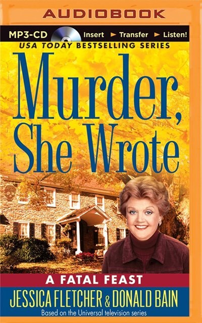 Front cover_Murder, She Wrote: A Fatal Feast