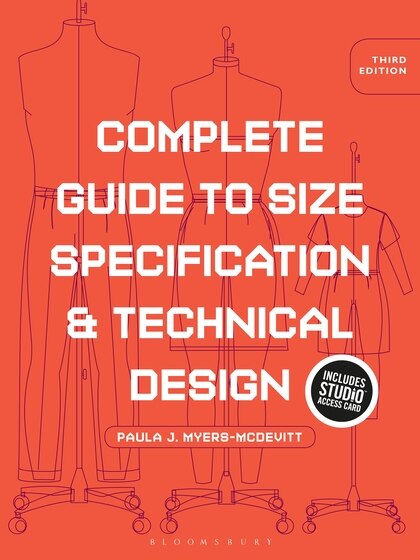 Complete Guide To Size Specification And Technical Design: Bundle Book + Studio Access Card