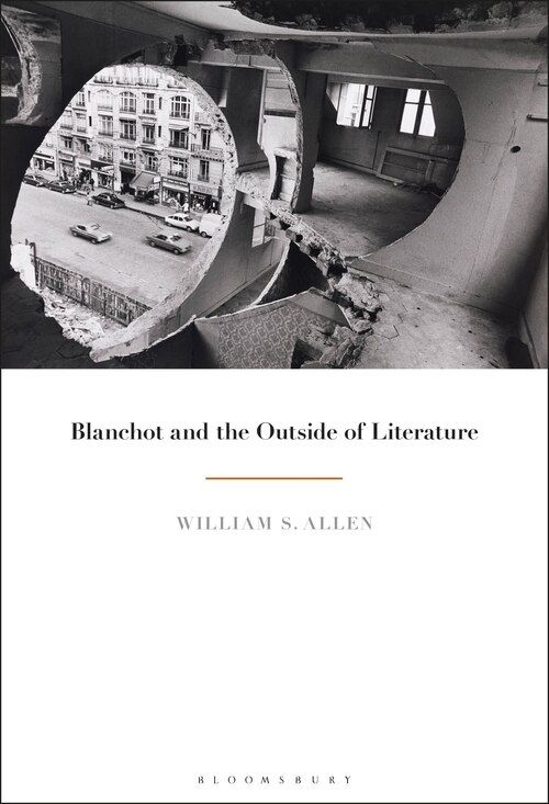 Front cover_Blanchot And The Outside Of Literature