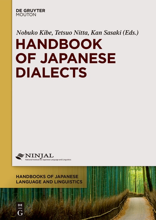 Front cover_Handbook of Japanese Dialects