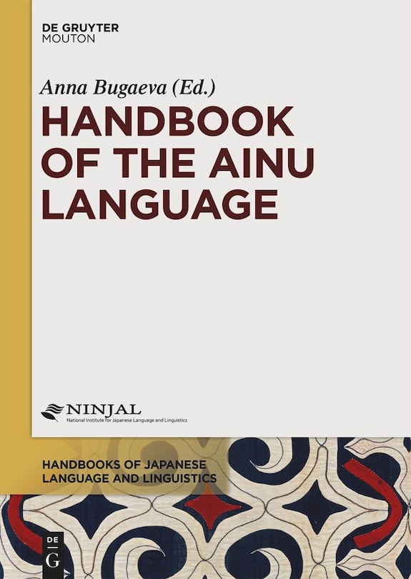 Couverture_Handbook of the Ainu Language