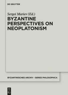 Couverture_Byzantine Perspectives on Neoplatonism